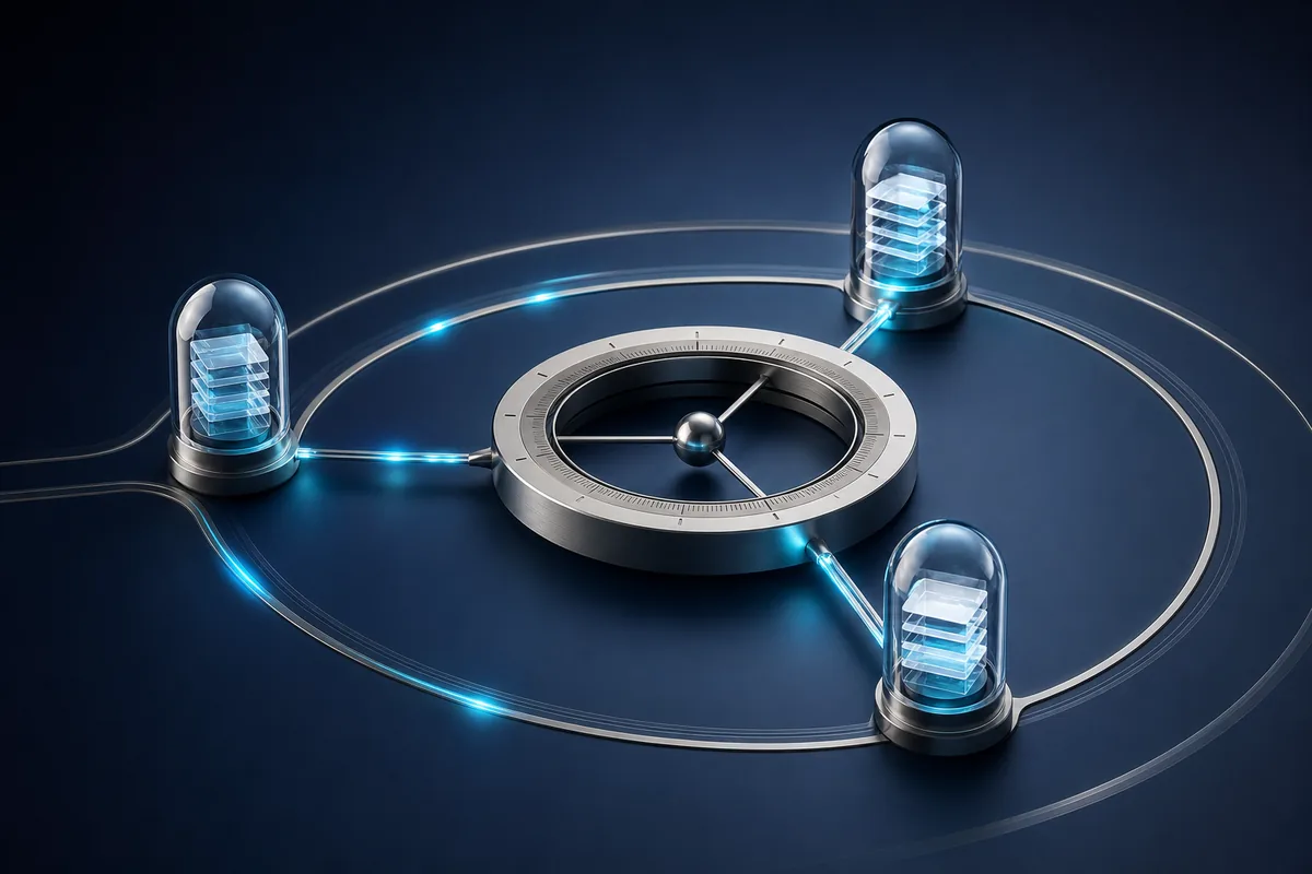 Glass timing ring connecting automated customer journeys